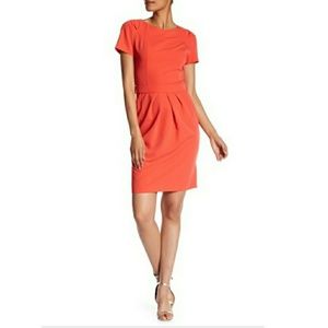 NWT Vilonna Coral Belted Dress 38